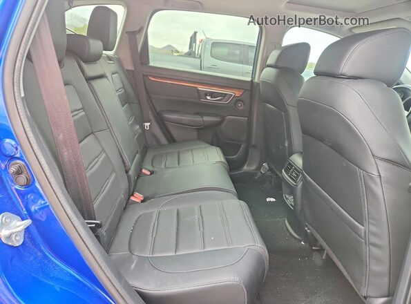 7FARW1H8XME007068 2021 HONDA CR-V Blue Вид задніх сидінь