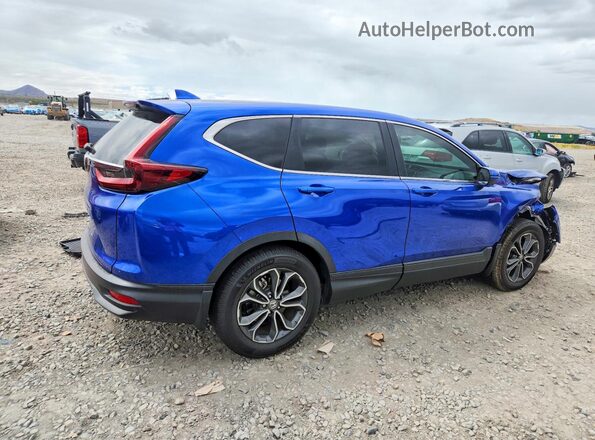 7FARW1H8XME007068 2021 HONDA CR-V Blue Задня права чверть