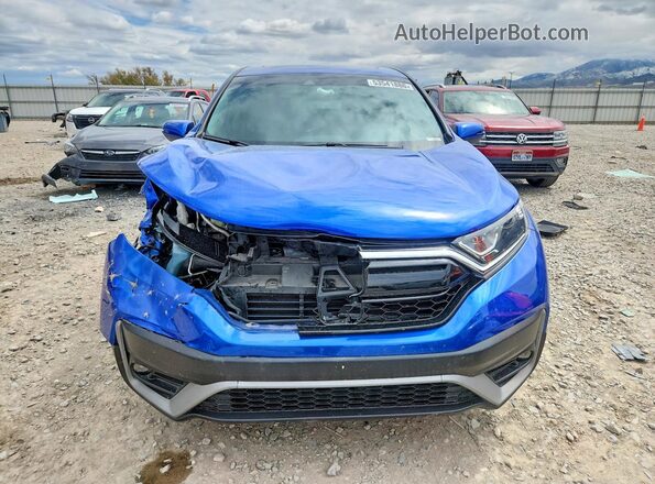 7FARW1H8XME007068 2021 HONDA CR-V Blue Вид спереду