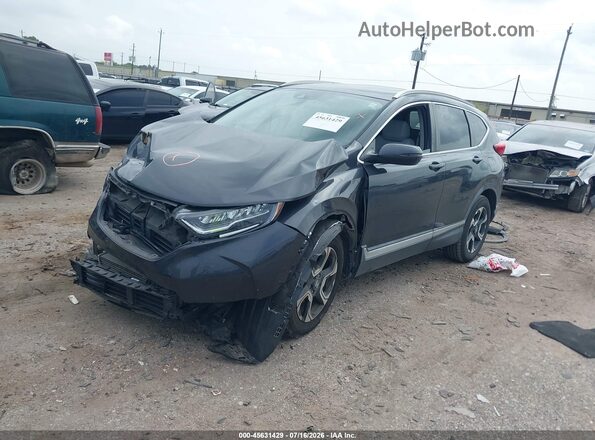 7FARW1H90HE033306 2017 HONDA CR-V Серый Передняя левая четверть