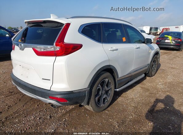 7FARW1H90KE011202 2019 HONDA CR-V Белый Задняя правая четверть