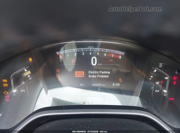 7FARW1H90KE011202 2019 HONDA CR-V Белый Вид задних сидений