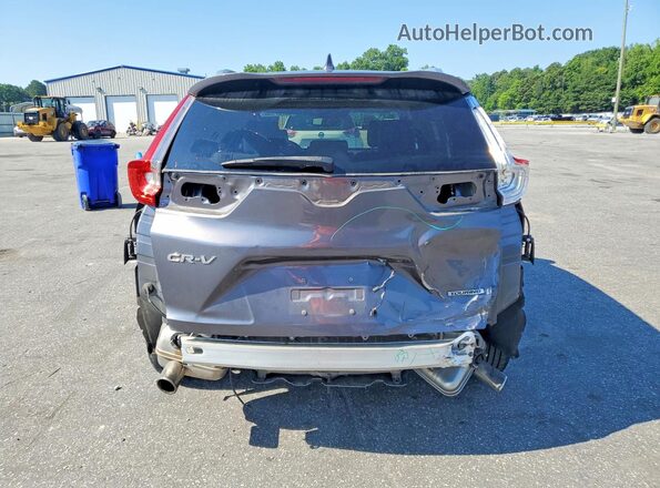 7FARW1H92KE005272 2019 HONDA CR-V Gray Vista trasera
