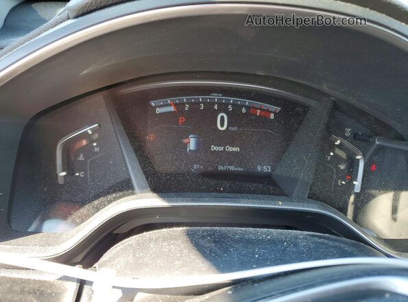 7FARW1H92KE005272 2019 HONDA CR-V Gray Vista del cuadro de instrumentos