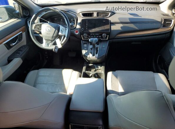 7FARW1H92KE005272 2019 HONDA CR-V Gray Vista del salpicadero