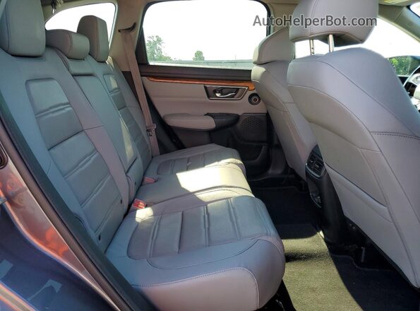 7FARW1H92KE005272 2019 HONDA CR-V Gray Vista interior trasera