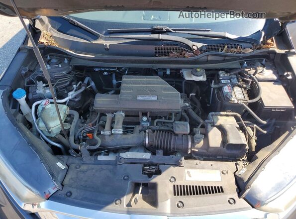 7FARW1H92KE005272 2019 HONDA CR-V Gray Vista del compartimento del motor