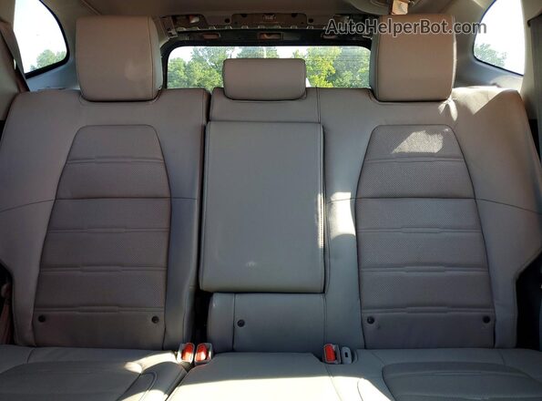 7FARW1H92KE005272 2019 HONDA CR-V Gray Vista de los asientos traseros