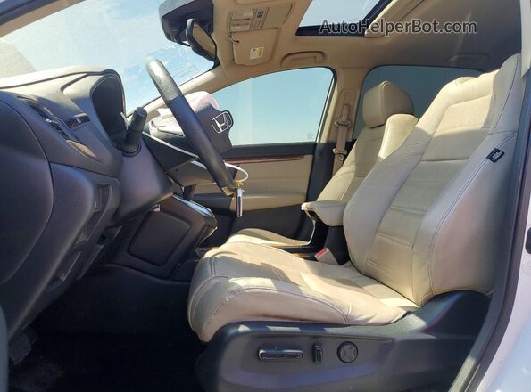 7FARW1H92LE002213 2020 HONDA CR-V White Front interior view