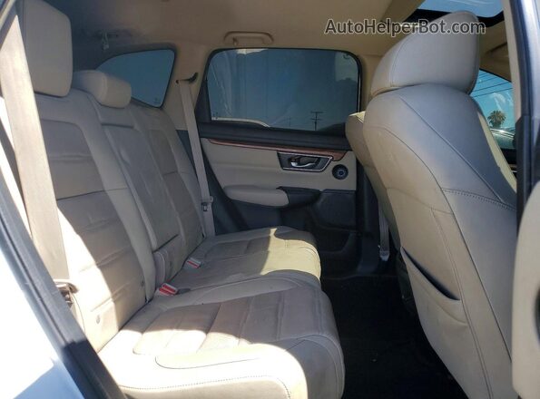 7FARW1H92LE002213 2020 HONDA CR-V White Rear interior view