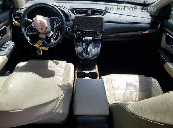 7FARW1H92LE002213 2020 HONDA CR-V White Dashboard view