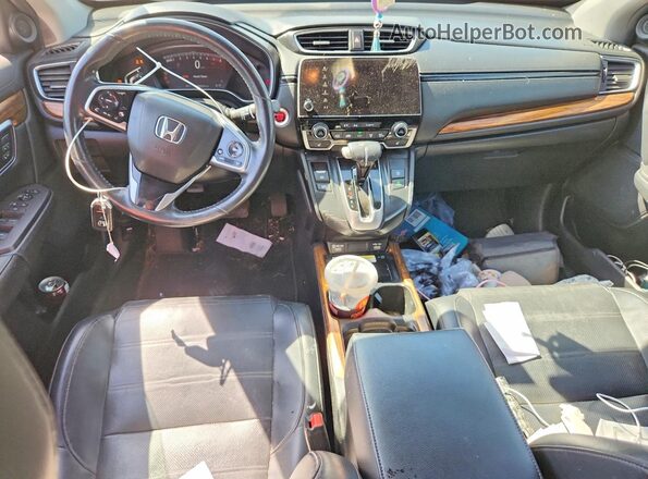 7FARW1H95ME006645 2021 HONDA CR-V Черный Вид панели приборов