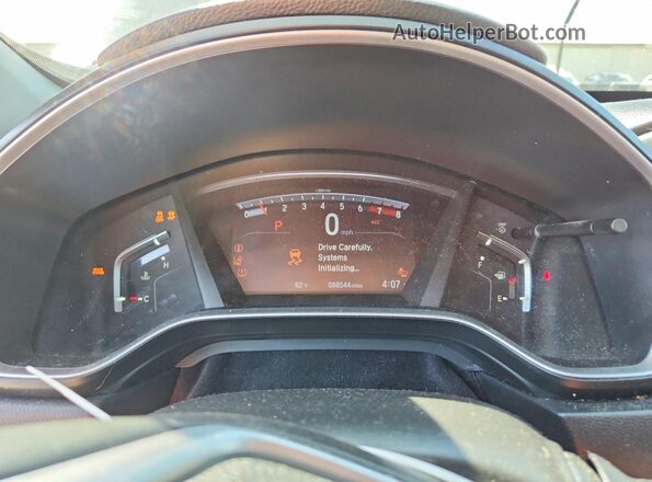 7FARW1H95ME006645 2021 HONDA CR-V Черный Вид щитка приборов