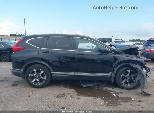 7FARW1H96JE011350 2018 HONDA CR-V Black Սալոնի հետևի տեսք