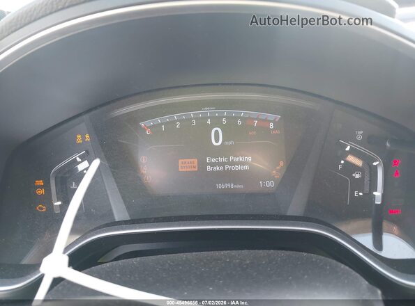 7FARW1H96KE009874 2019 HONDA CR-V Серебряный Вид задних сидений