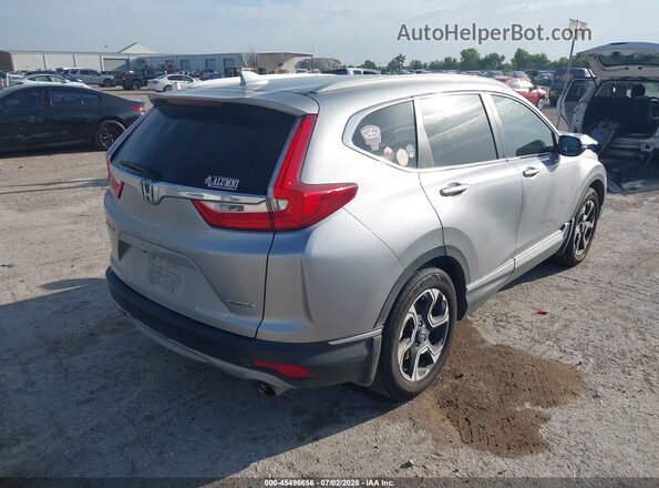 7FARW1H96KE009874 2019 HONDA CR-V Серебряный Задняя правая четверть