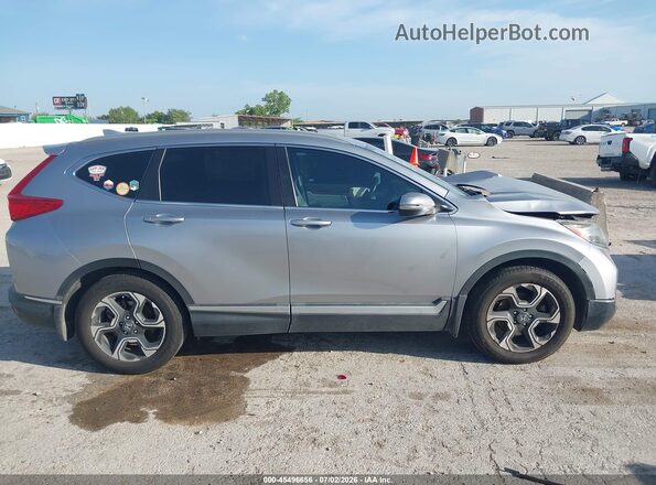 7FARW1H96KE009874 2019 HONDA CR-V Серебряный Панорамный вид салона 360°