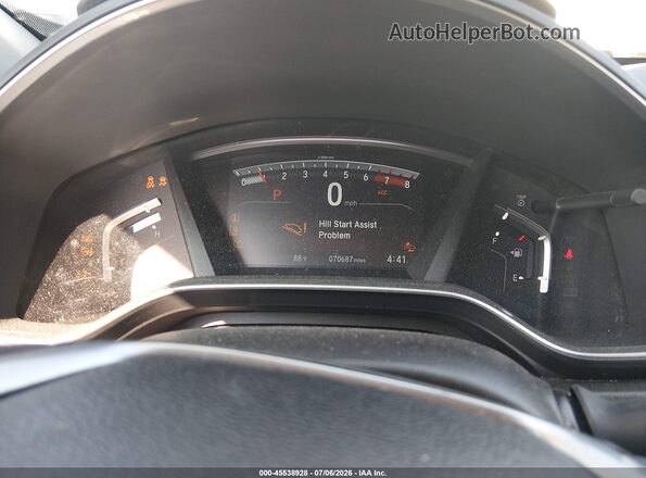 7FARW1H97JE022535 2018 HONDA CR-V Черный Вид задних сидений