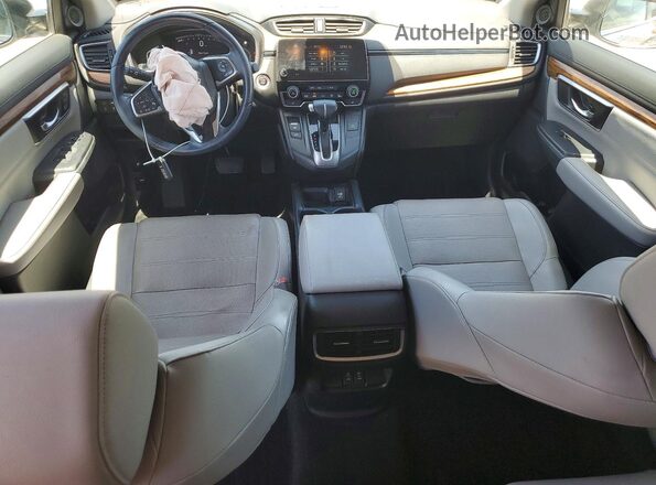 7FARW1H97JE054711 2018 HONDA CR-V Gray Առջևի վահանակի տեսք