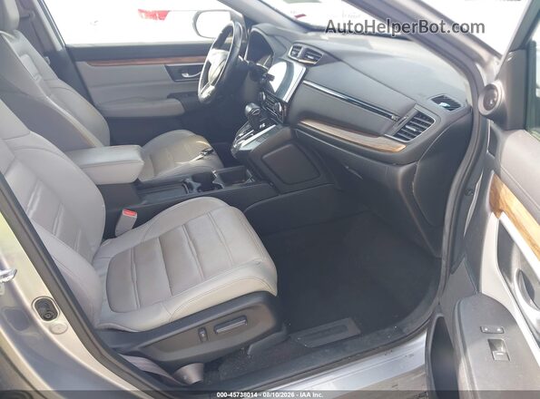 7FARW1H99HE023759 2017 HONDA CR-V Серебряный Вид салона спереди