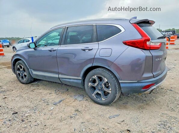 7FARW1H9XHE035340 2017 HONDA CR-V Gray Rear left