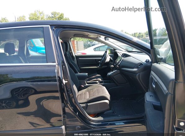 7FARW2H25LE004935 2020 HONDA CR-V Black Front interior view