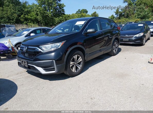 7FARW2H25LE004935 2020 HONDA CR-V Black Front left