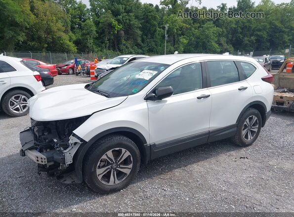 7FARW2H28LE005142 2020 HONDA CR-V Белый Передняя левая четверть