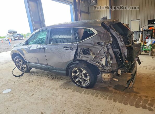 7FARW2H50JE002582 2018 HONDA CR-V Gray Trasero izquierdo