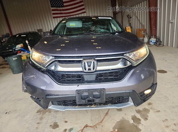 7FARW2H50JE002582 2018 HONDA CR-V Gray Vista frontal