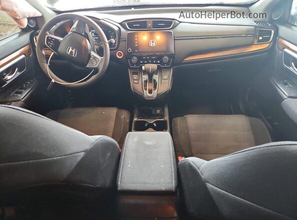 7FARW2H50JE002582 2018 HONDA CR-V Gray Vista del salpicadero