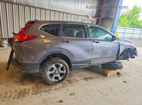 7FARW2H50JE002582 2018 HONDA CR-V Gray Trasero derecho