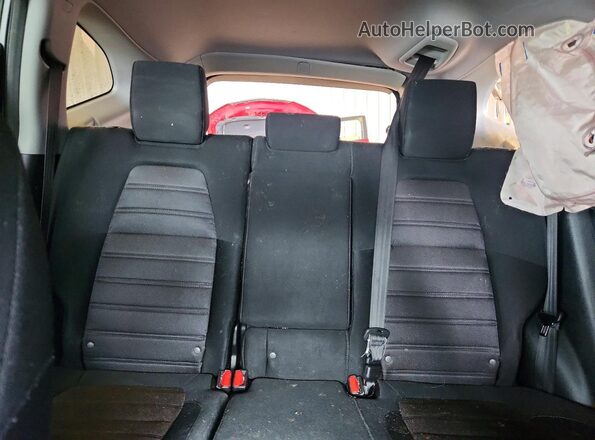 7FARW2H50JE002582 2018 HONDA CR-V Gray Vista de los asientos traseros