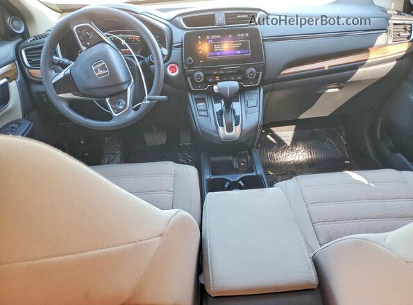 7FARW2H50JE018412 2018 HONDA CR-V Black წინა პანელის ხედი