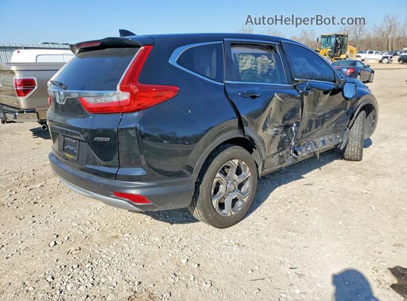 7FARW2H50JE018412 2018 HONDA CR-V Black უკანა მარჯვენა