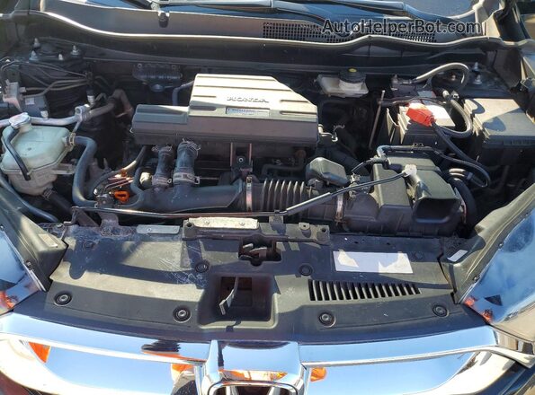 7FARW2H50JE018412 2018 HONDA CR-V Black უკანა სალონის ხედი