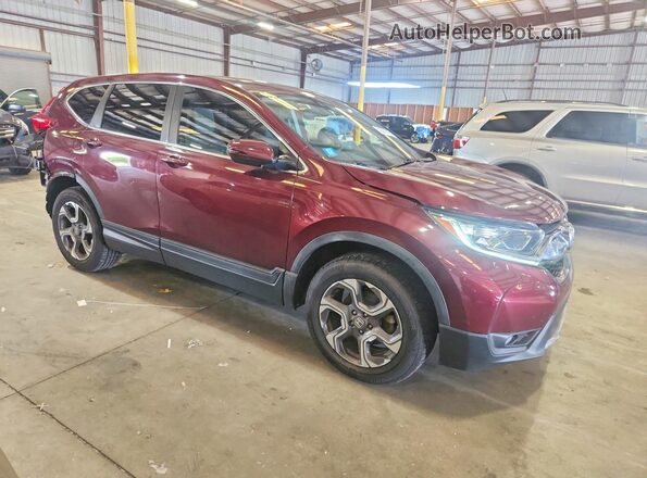 7FARW2H50JE033220 2018 HONDA CR-V Maroon Передня права чверть