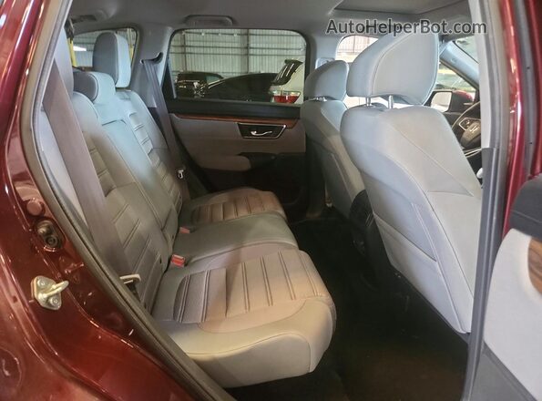 7FARW2H50JE033220 2018 HONDA CR-V Maroon Вид задньої частини салону