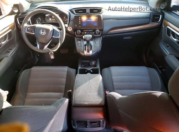 7FARW2H50JE074026 2018 HONDA CR-V Black Dashboard view