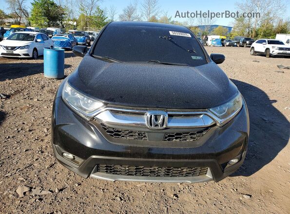7FARW2H50JE074026 2018 HONDA CR-V Black Front view