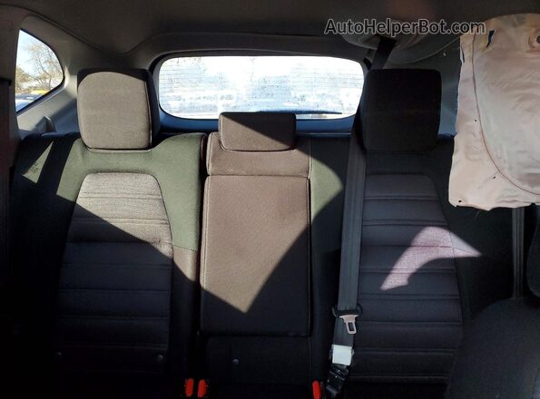 7FARW2H50JE074026 2018 HONDA CR-V Black Rear seats view