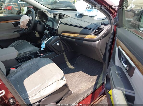 7FARW2H50KE027628 2019 HONDA CR-V Burgundy Vista interior delantera