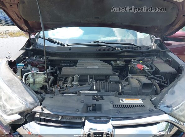 7FARW2H50KE027628 2019 HONDA CR-V Burgundy Vista trasera