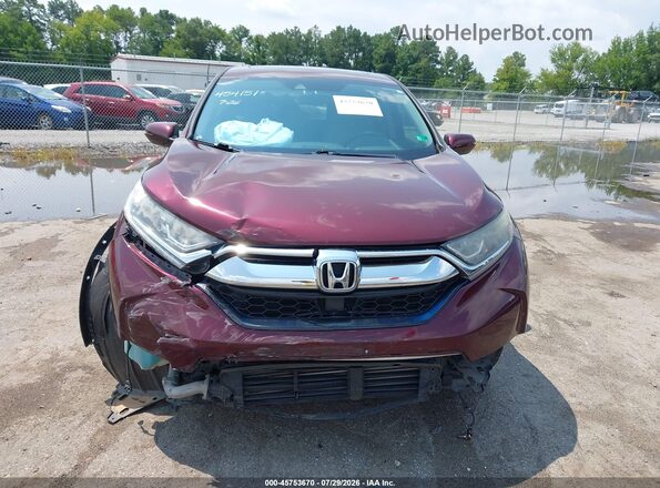 7FARW2H50KE027628 2019 HONDA CR-V Burgundy Vista del cuadro de instrumentos