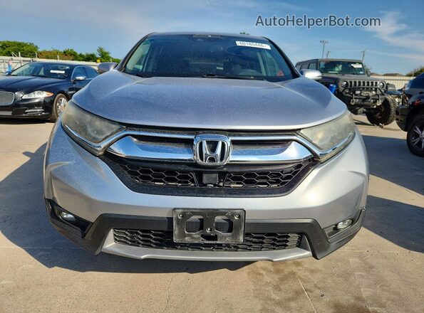 7FARW2H50KE047314 2019 HONDA CR-V Silver Front view