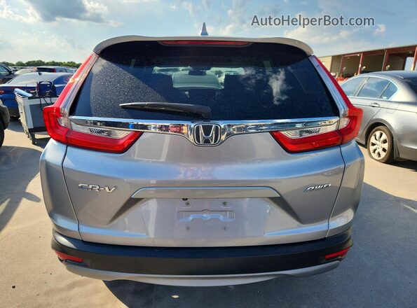 7FARW2H50KE047314 2019 HONDA CR-V Silver Rear view