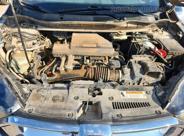 7FARW2H50KE047314 2019 HONDA CR-V Silver Engine compartment view
