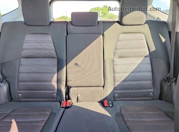 7FARW2H50KE047314 2019 HONDA CR-V Silver Rear seats view