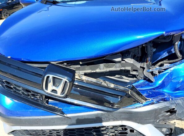 7FARW2H50ME014915 2021 HONDA CR-V Blue Вид підкапотного простору