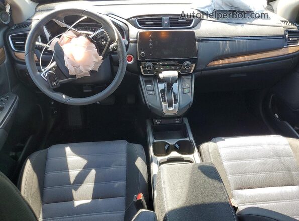 7FARW2H50ME014915 2021 HONDA CR-V Blue Вид панелі приладів